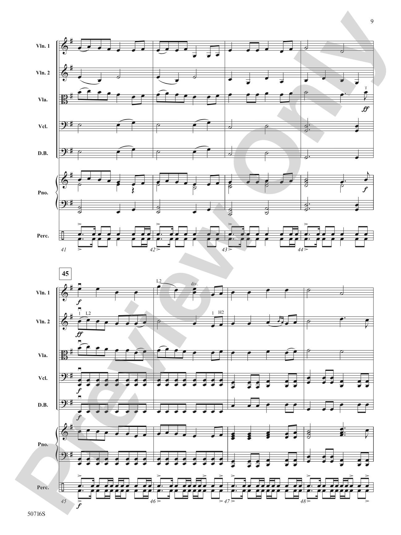 Herr Mannelig: String Orchestra Conductor Score & Parts