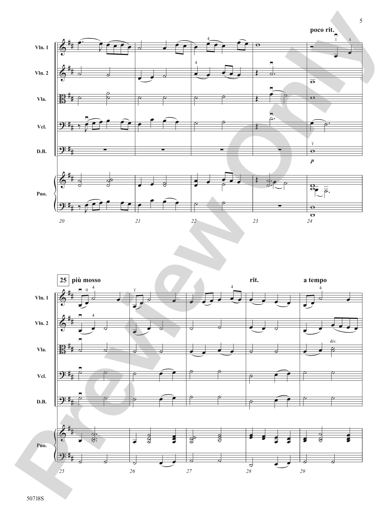 Fantasy on Aloha 'Oe: String Orchestra Conductor Score & Parts