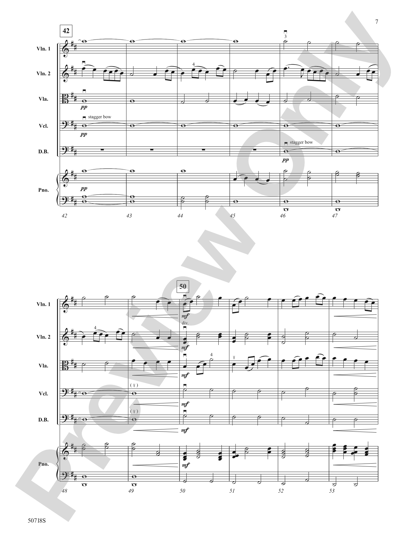Fantasy on Aloha 'Oe: String Orchestra Conductor Score & Parts