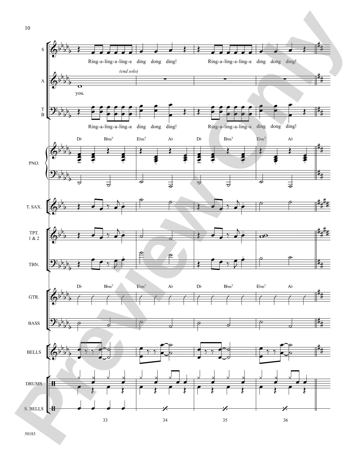 Sleigh Ride: Choral SoundPax