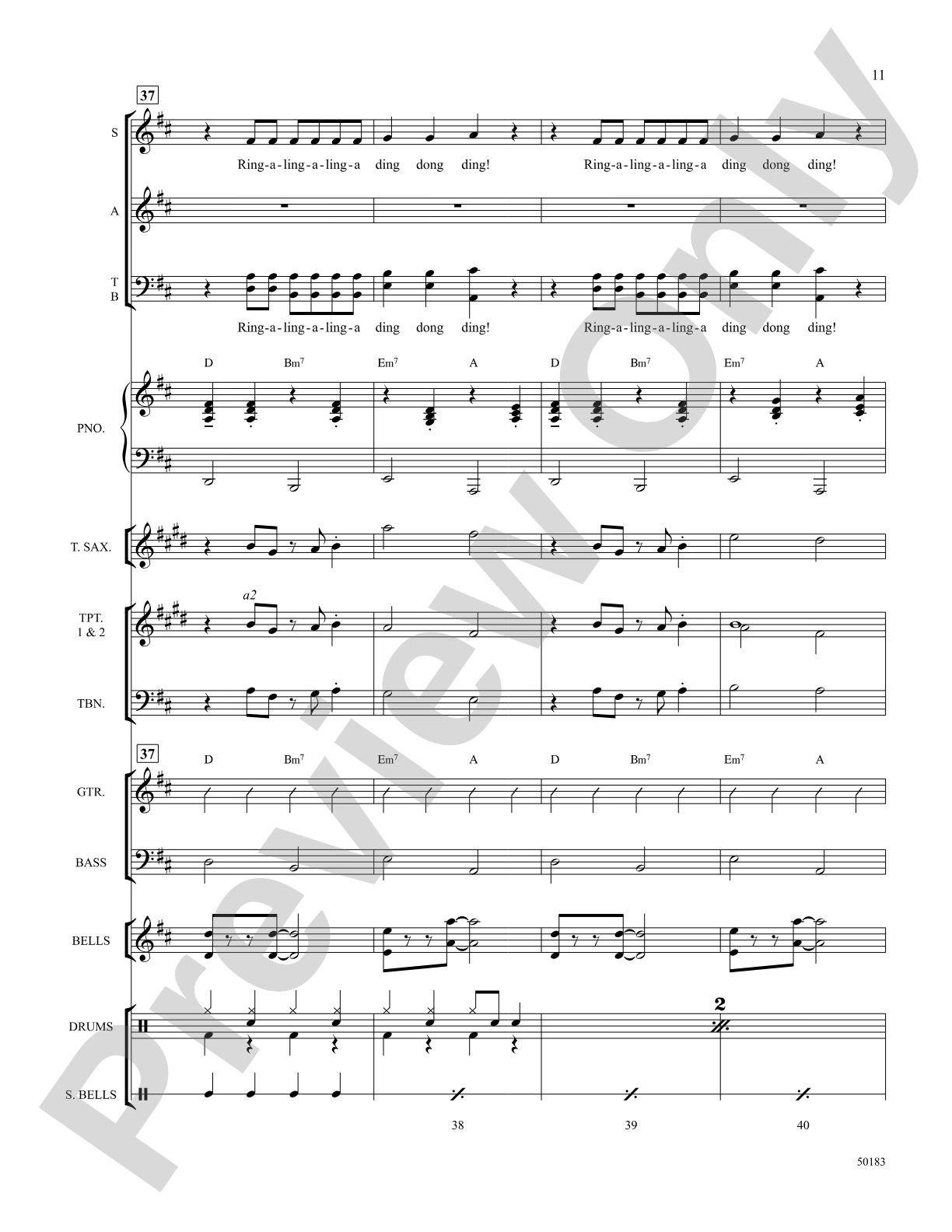 Sleigh Ride: Choral SoundPax