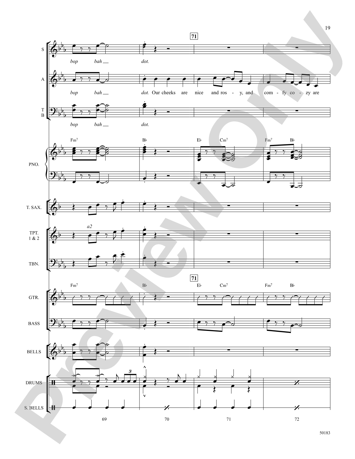 Sleigh Ride: Choral SoundPax