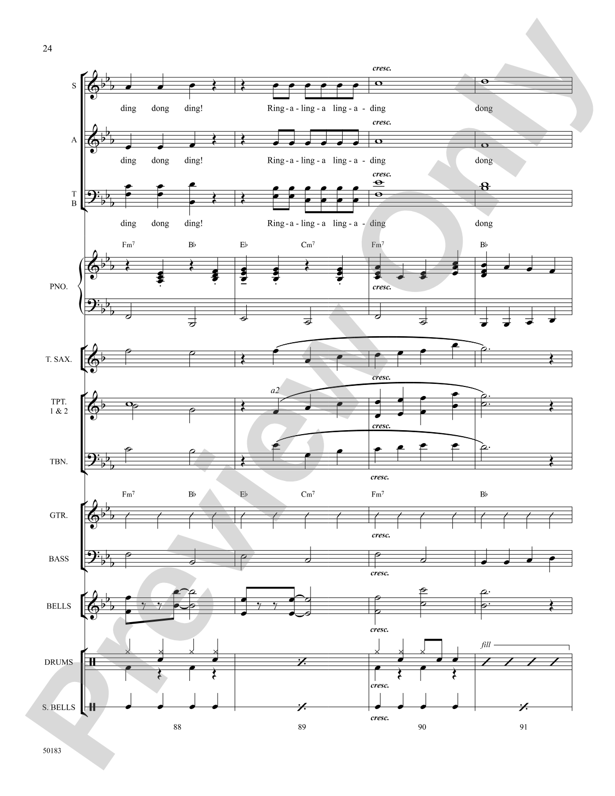 Sleigh Ride: Choral SoundPax