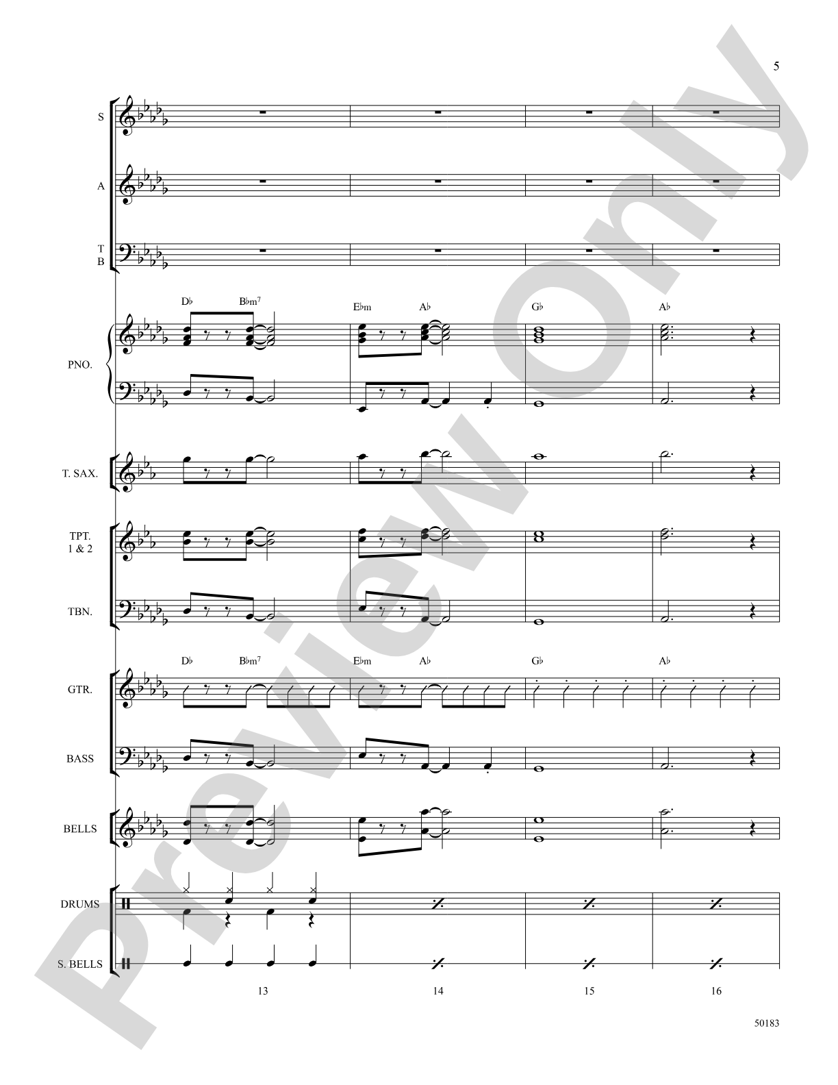 Sleigh Ride: Choral SoundPax