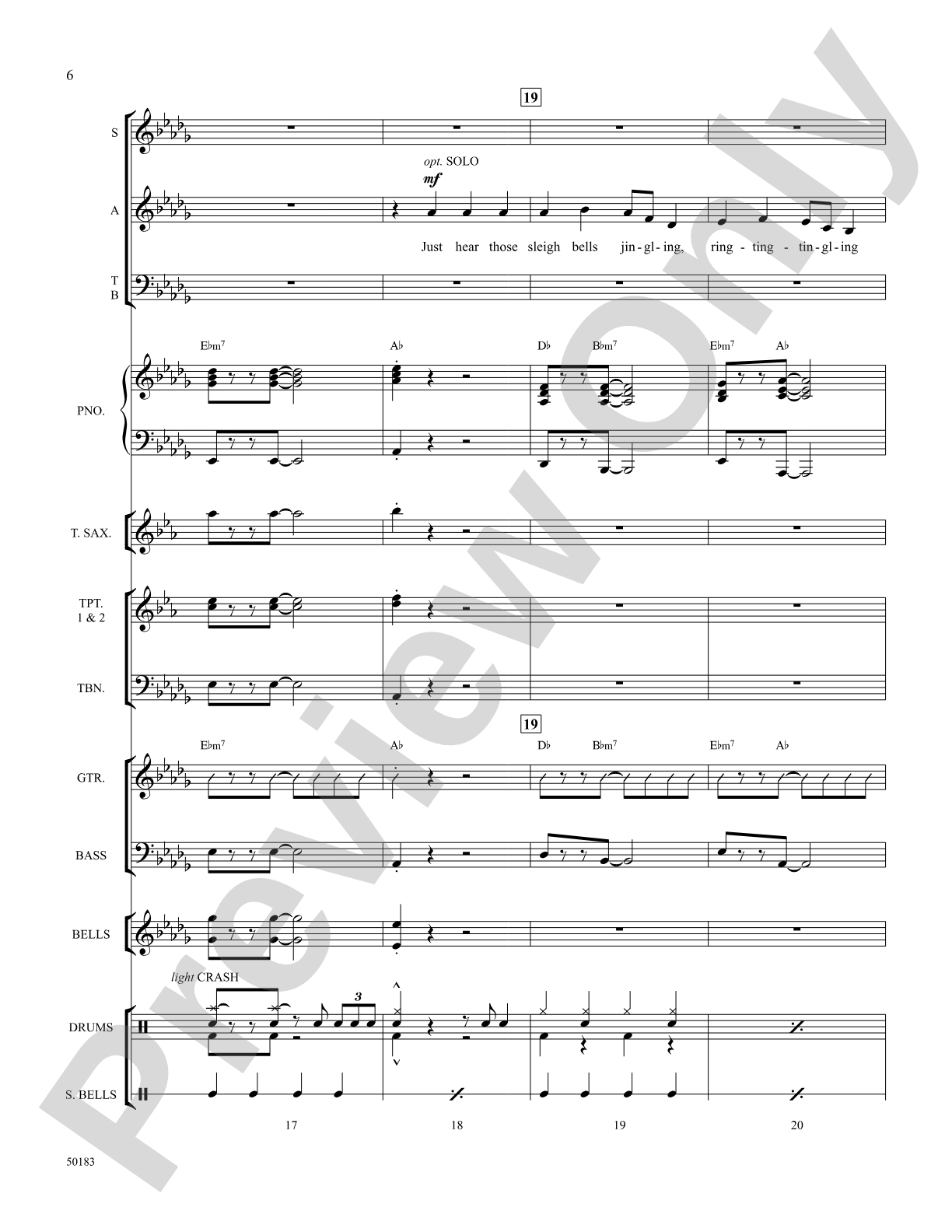 Sleigh Ride: Choral SoundPax