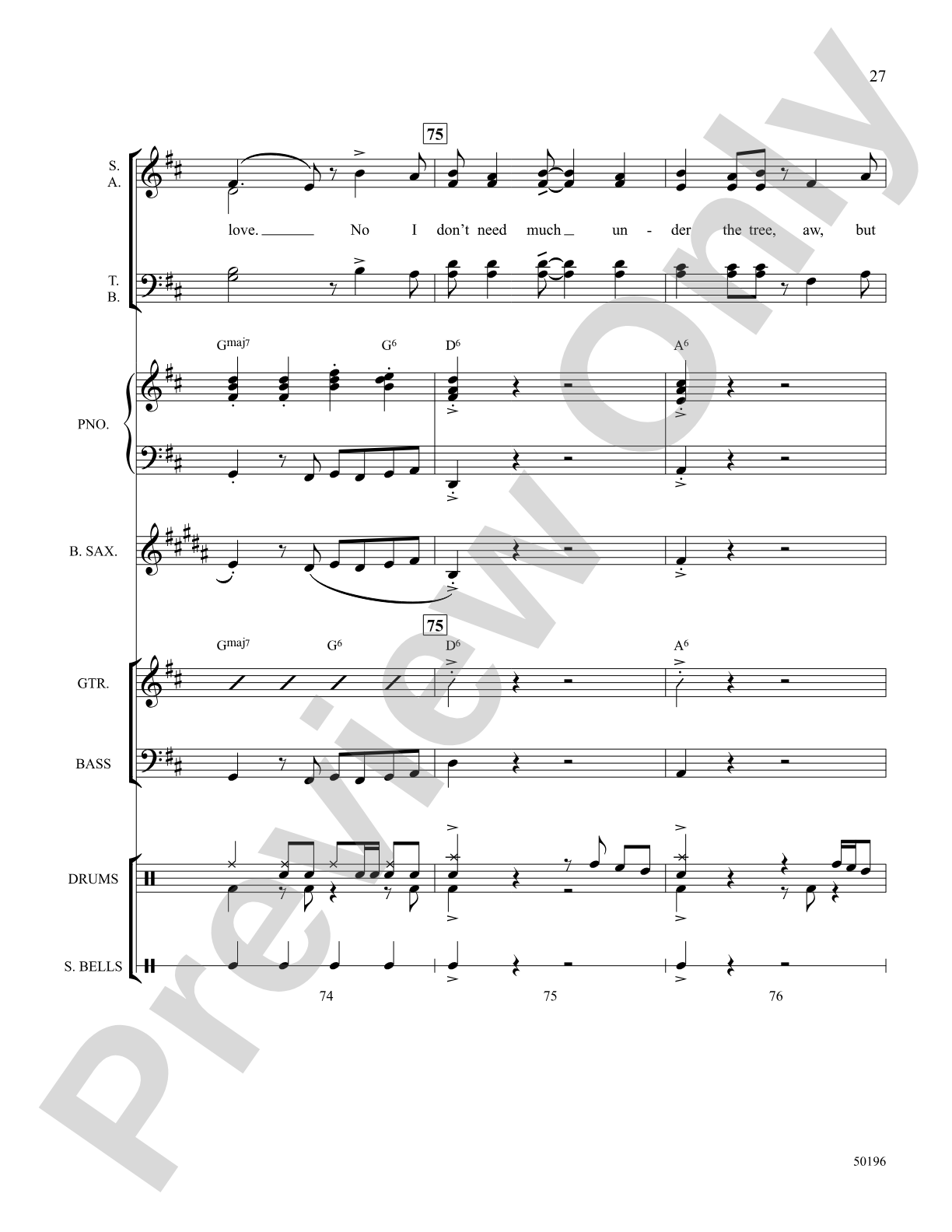 Ribbons and Bows: Choral SoundPax