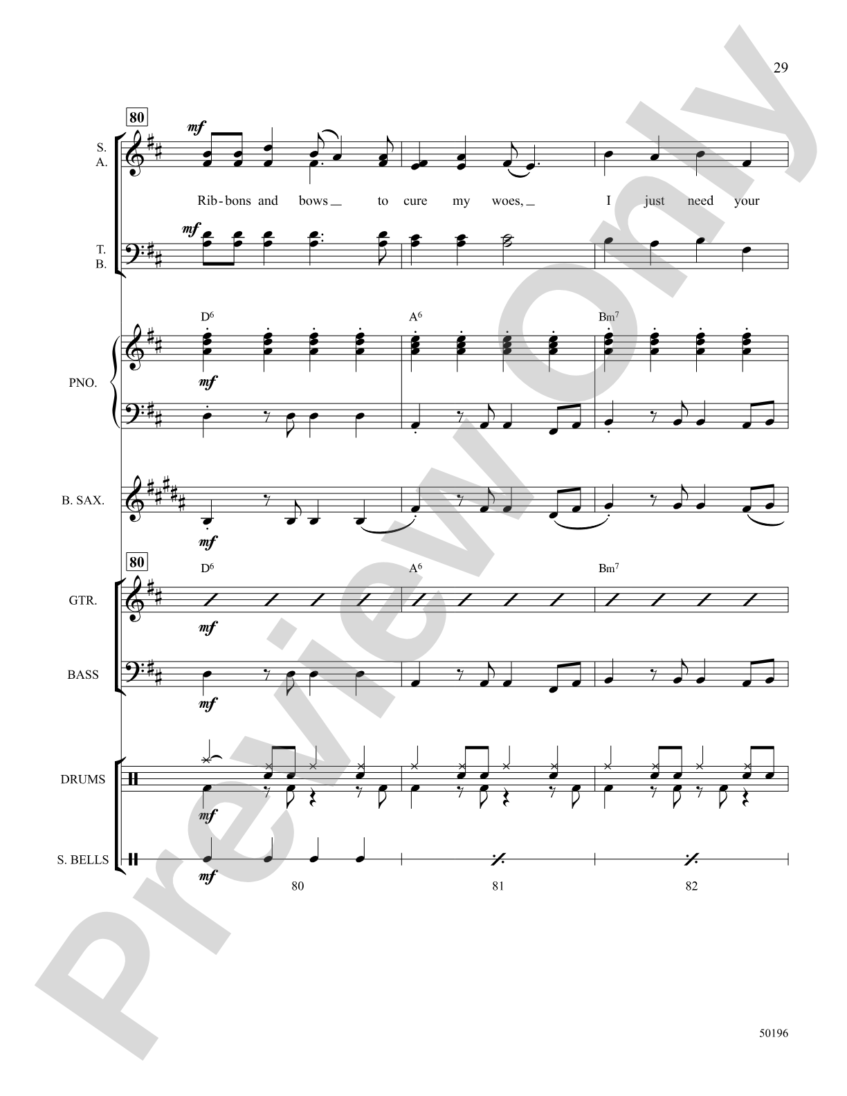 Ribbons and Bows: Choral SoundPax