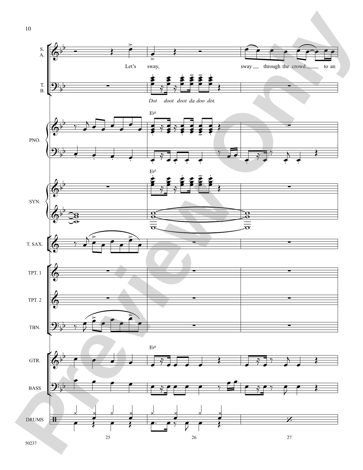 Let's Dance: Choral SoundPax