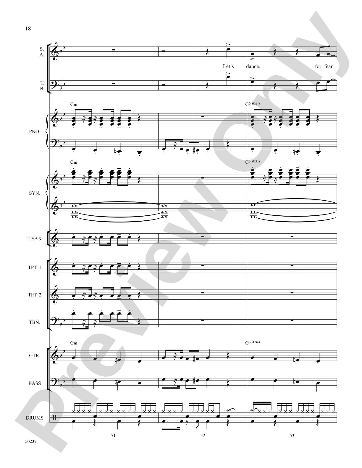 Let's Dance: Choral SoundPax