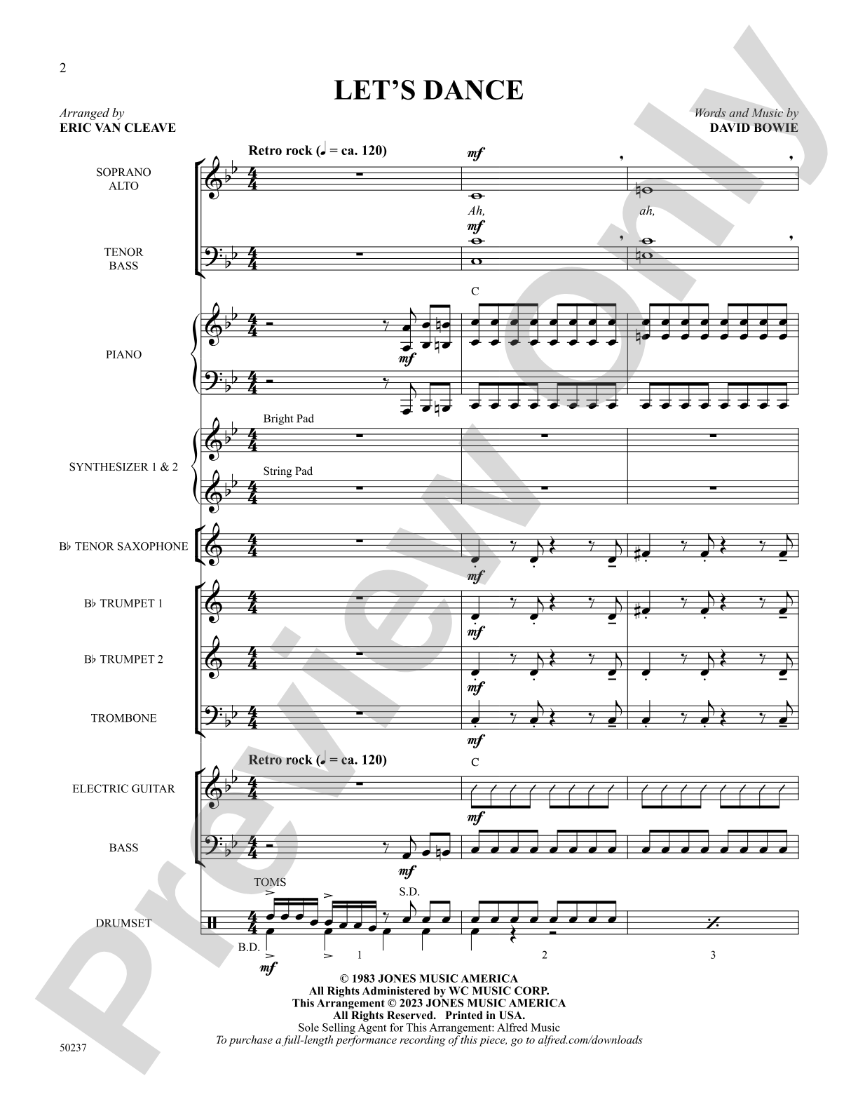 Let's Dance: Choral SoundPax