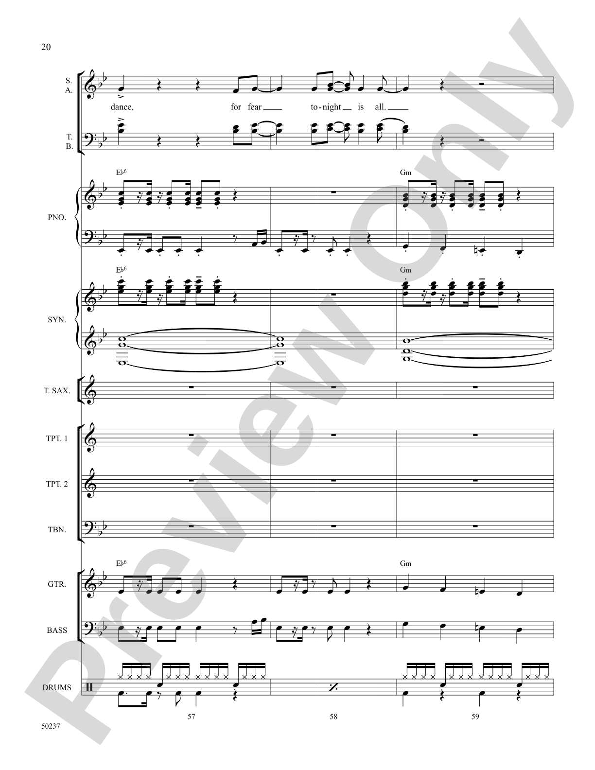 Let's Dance: Choral SoundPax