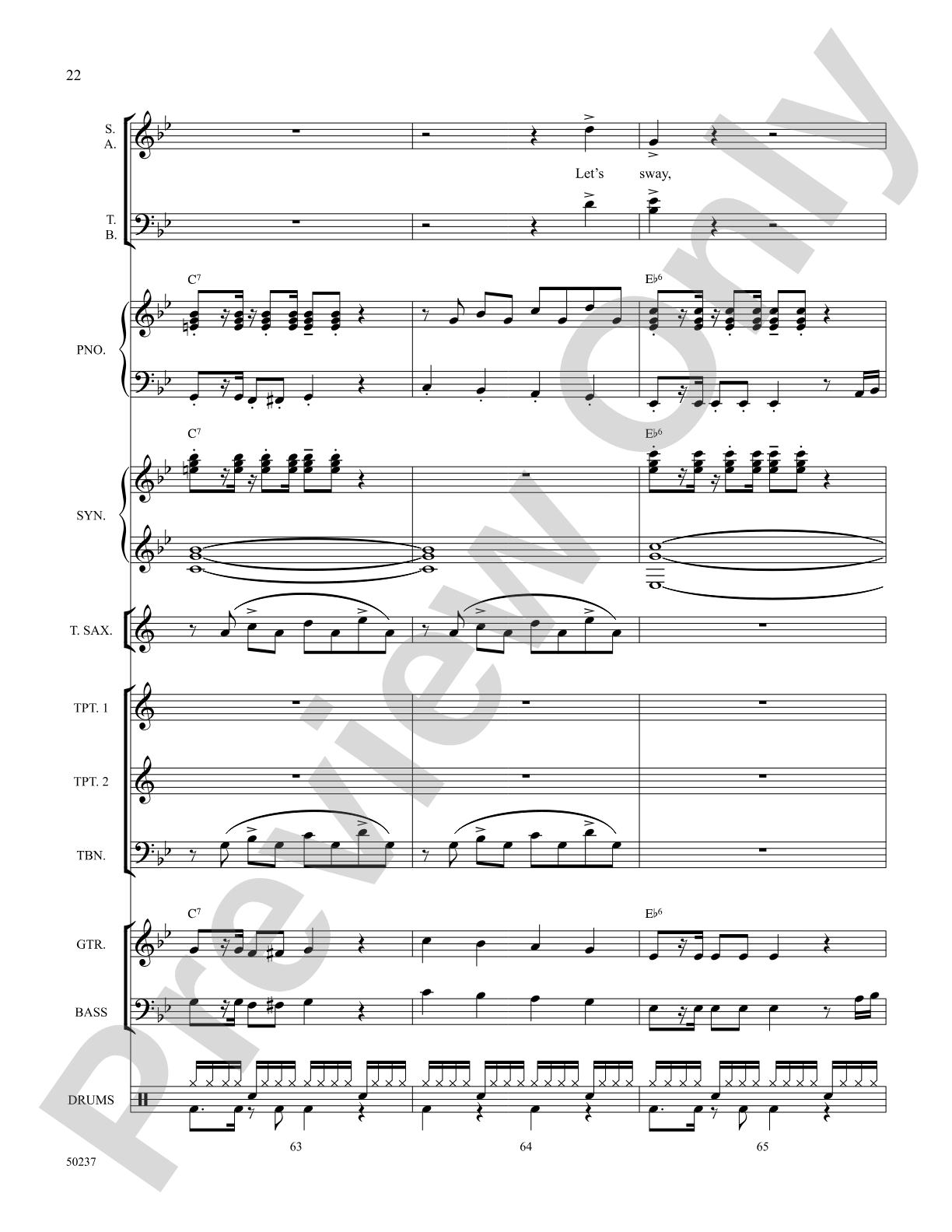 Let's Dance: Choral SoundPax