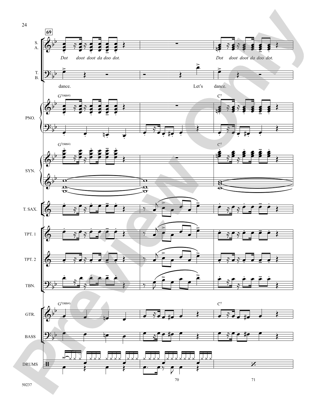 Let's Dance: Choral SoundPax