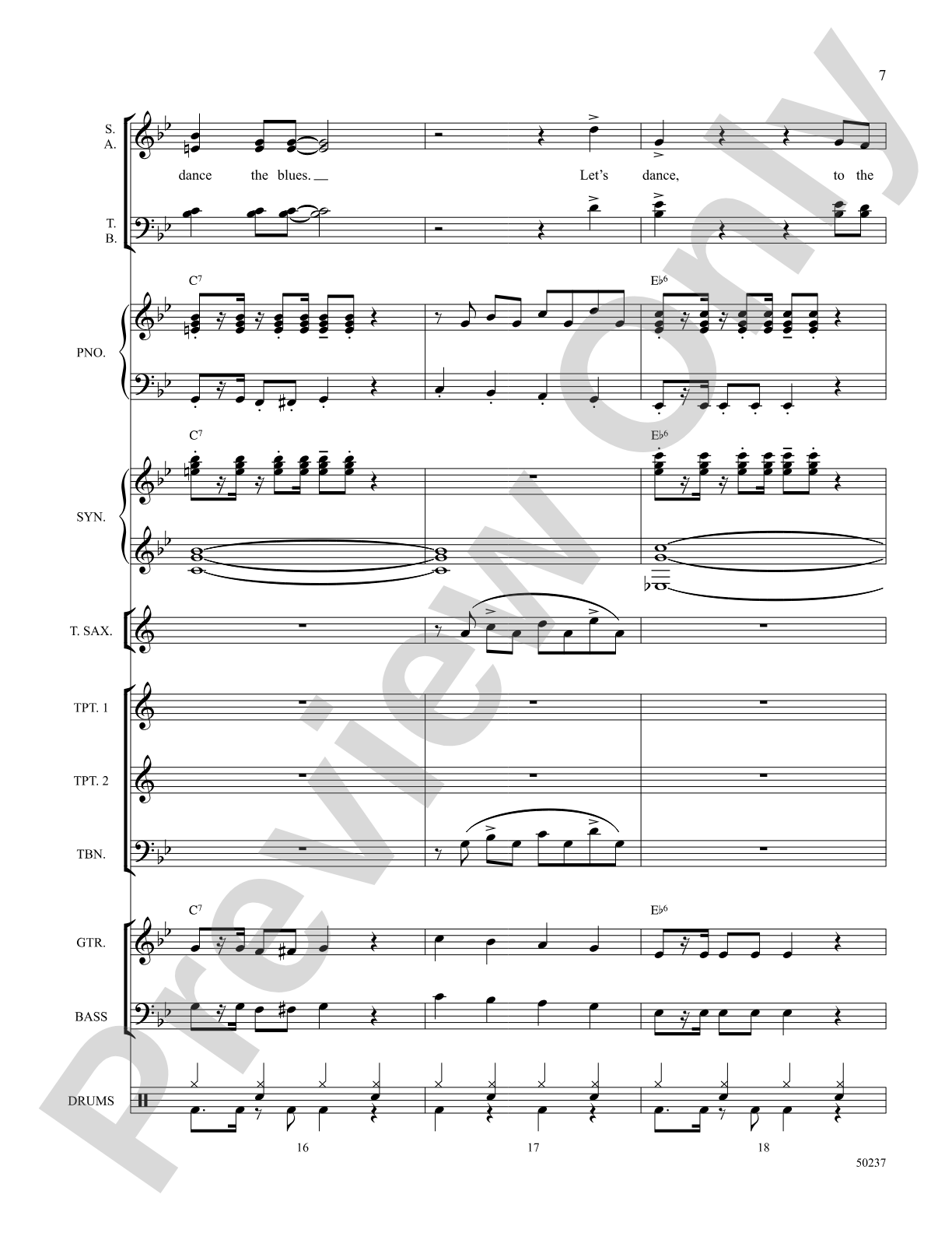 Let's Dance: Choral SoundPax