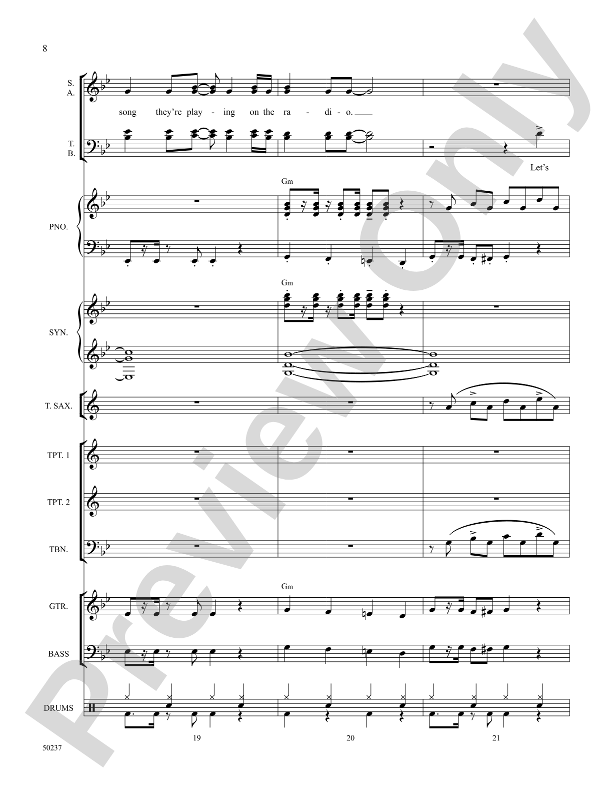 Let's Dance: Choral SoundPax