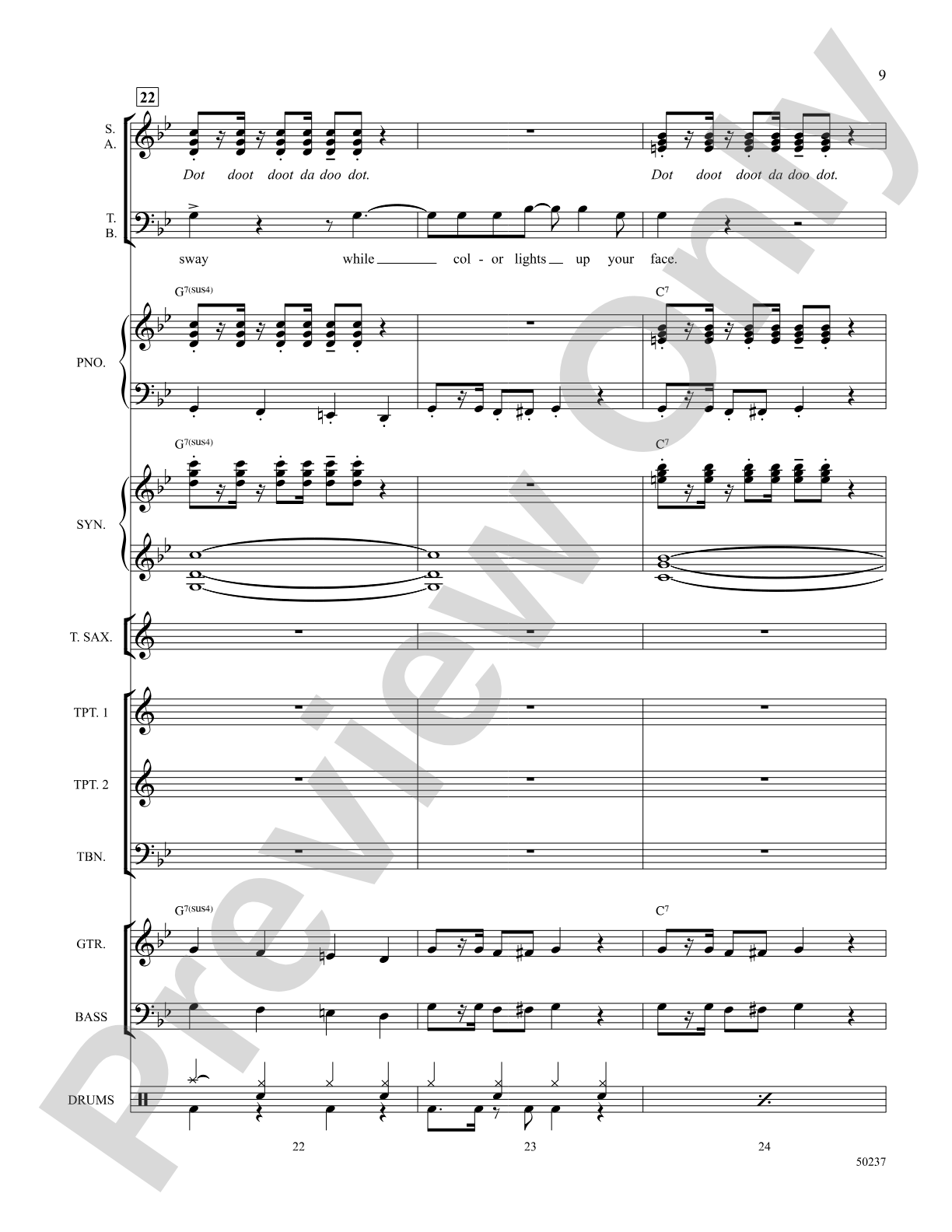 Let's Dance: Choral SoundPax