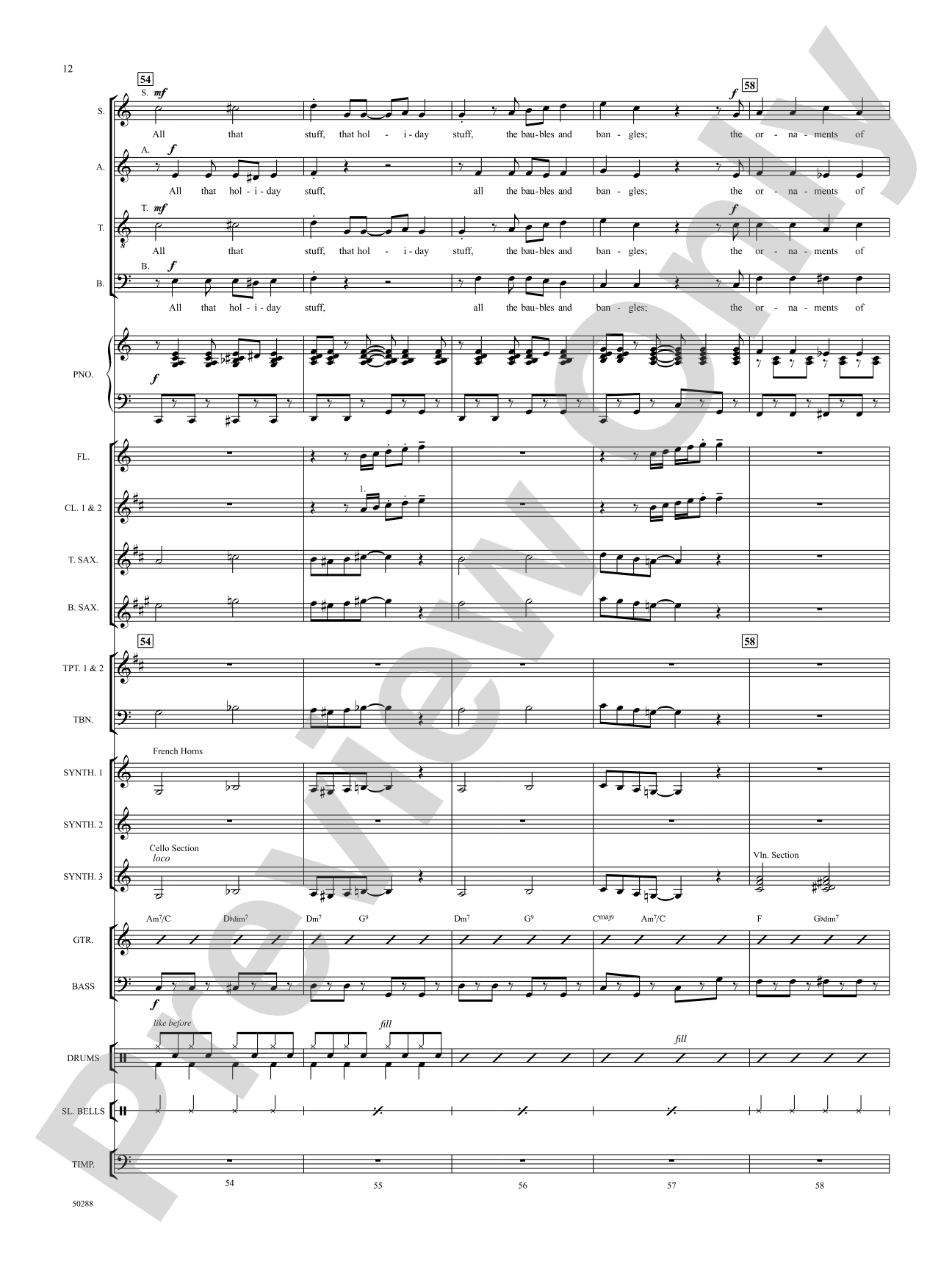 All That Holiday Stuff!: Choral SoundPax