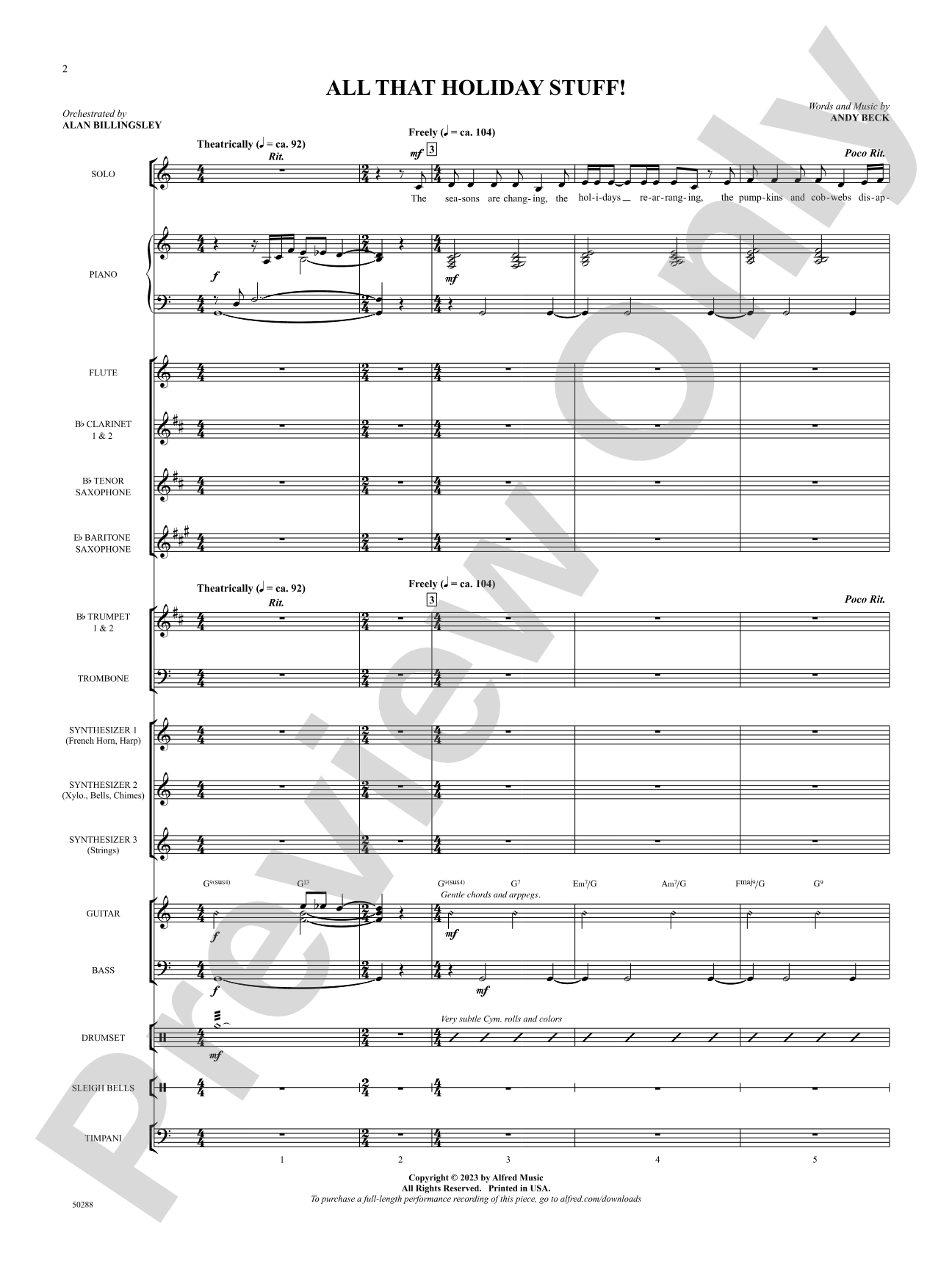 All That Holiday Stuff!: Choral SoundPax