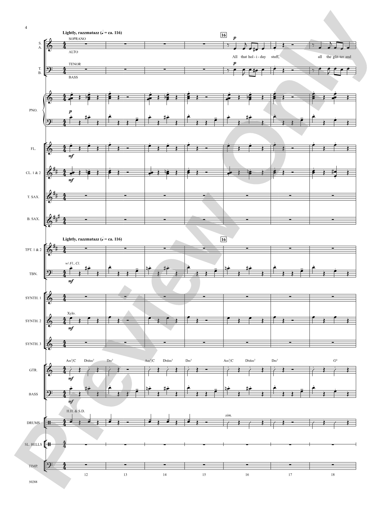 All That Holiday Stuff!: Choral SoundPax