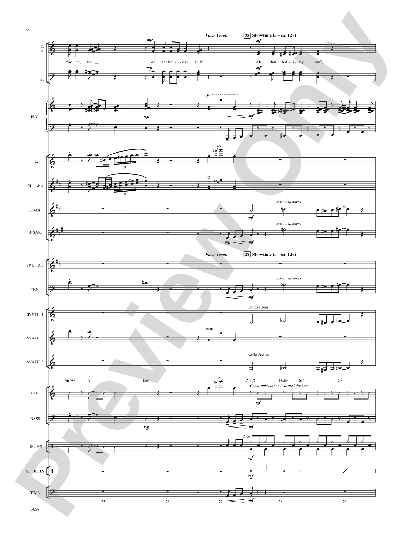 All That Holiday Stuff!: Choral SoundPax