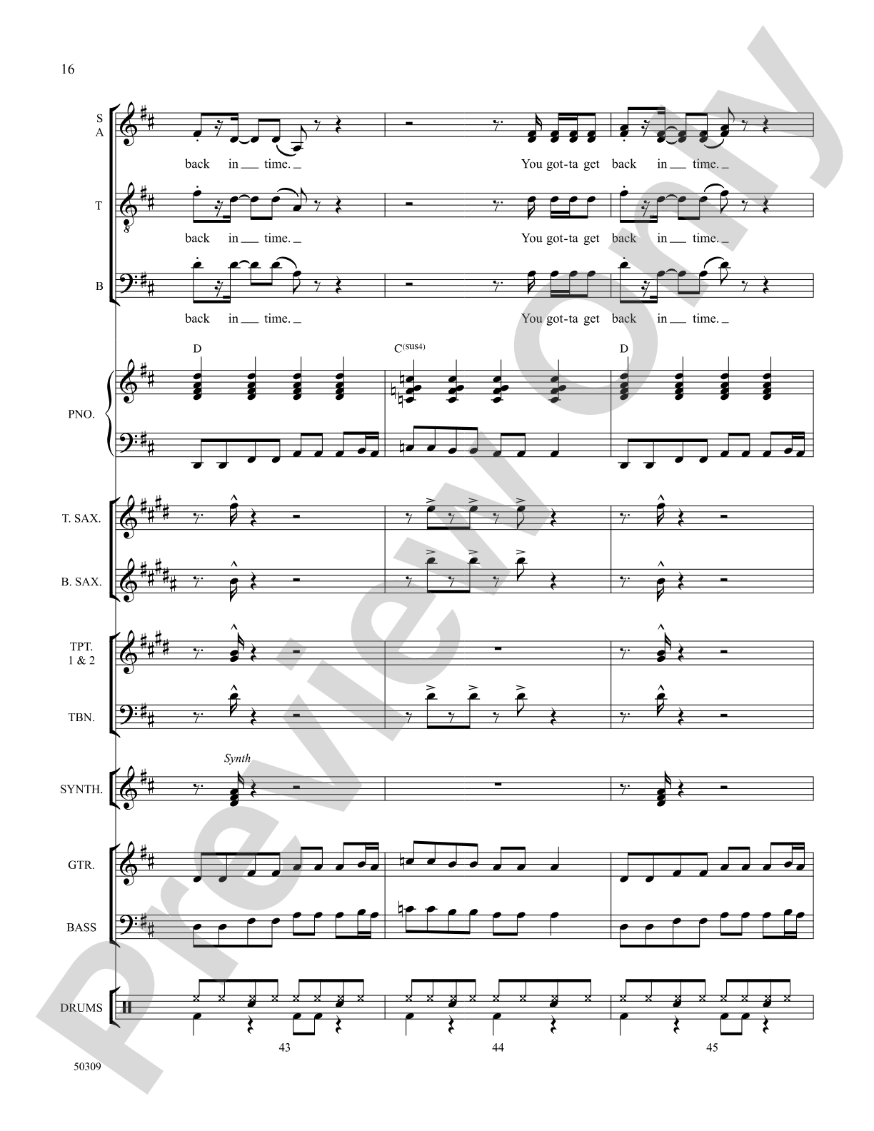 Back in Time: Choral SoundPax