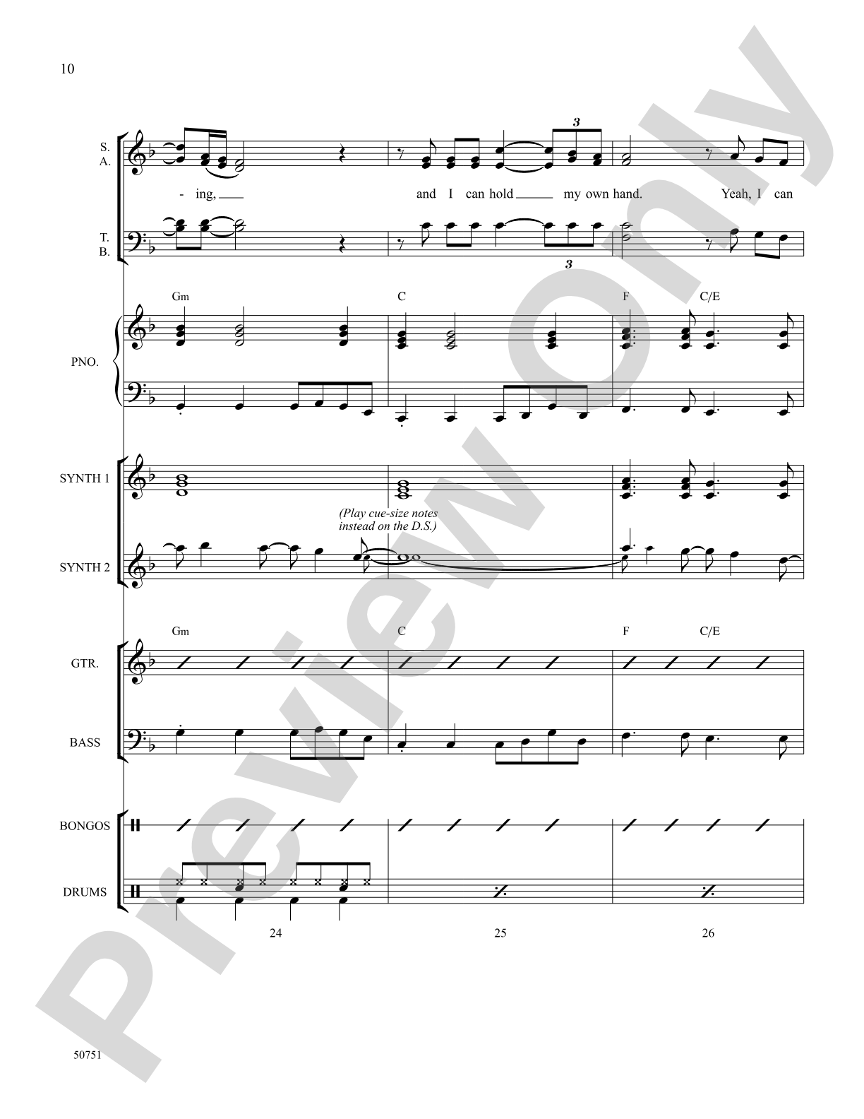 Flowers: Choral SoundPax