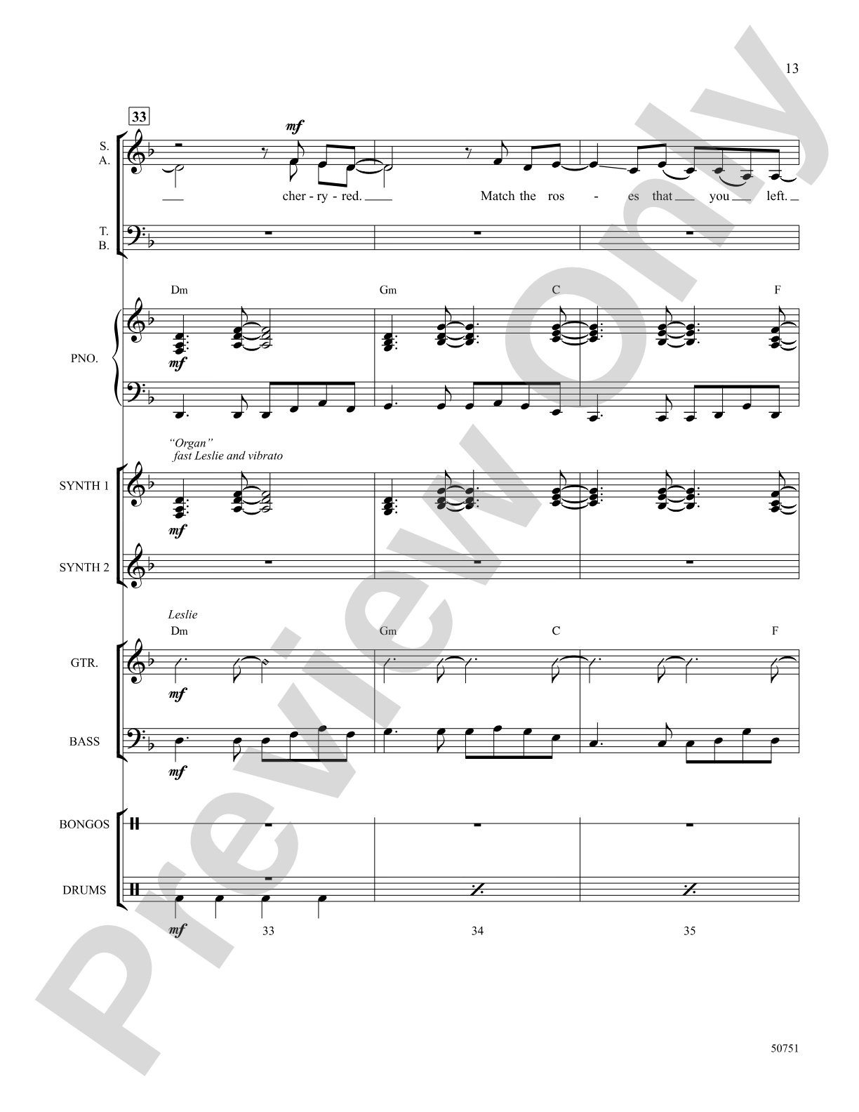 Flowers: Choral SoundPax