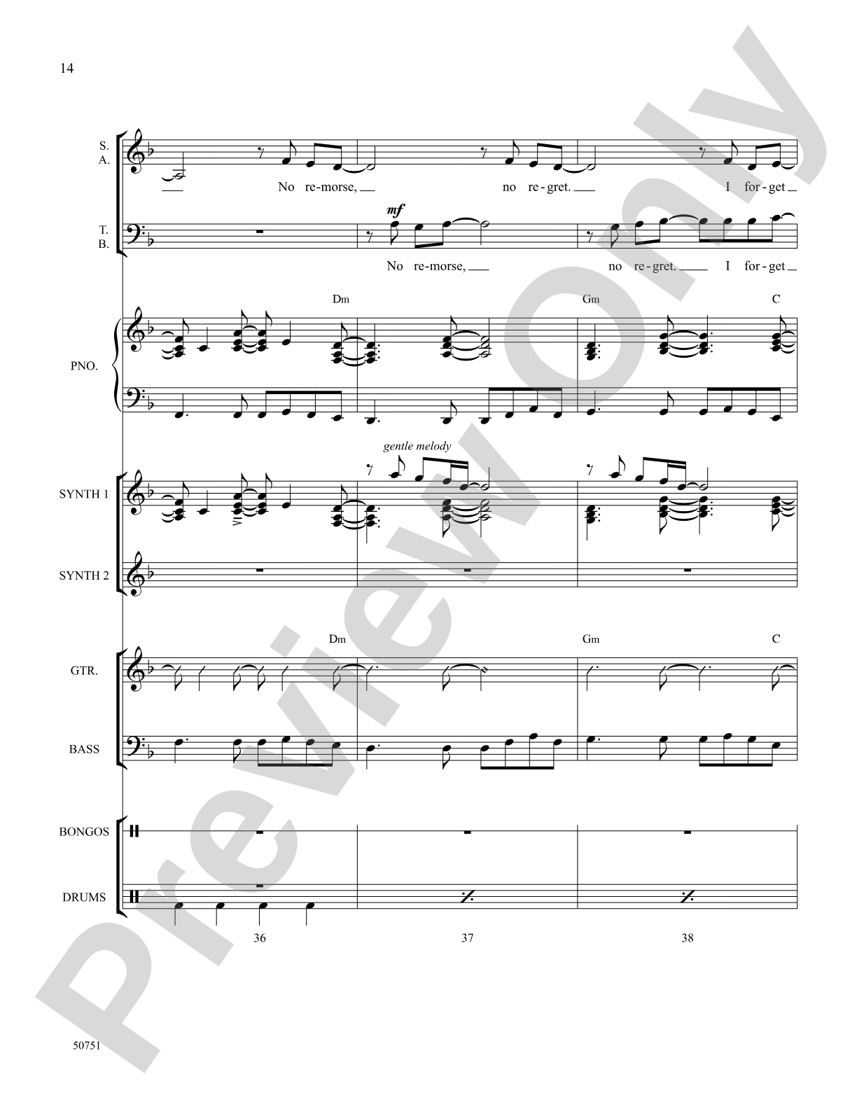 Flowers: Choral SoundPax