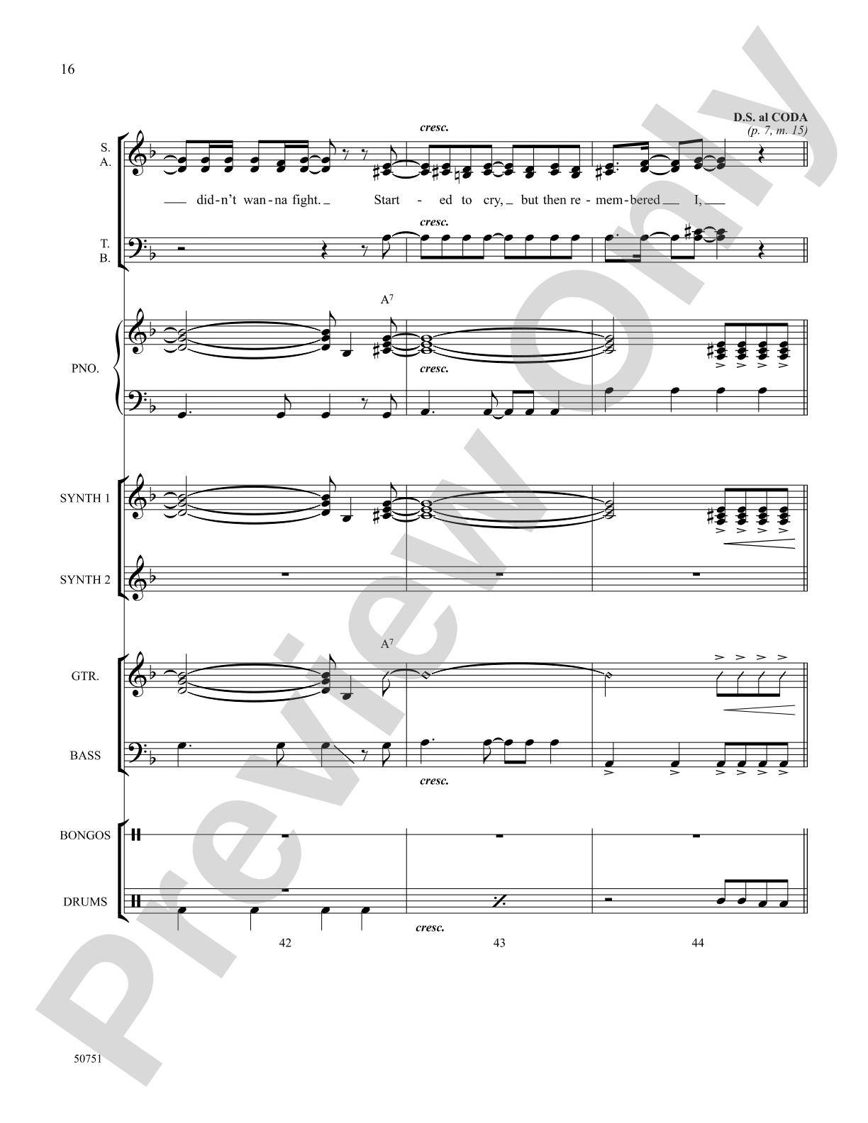 Flowers: Choral SoundPax