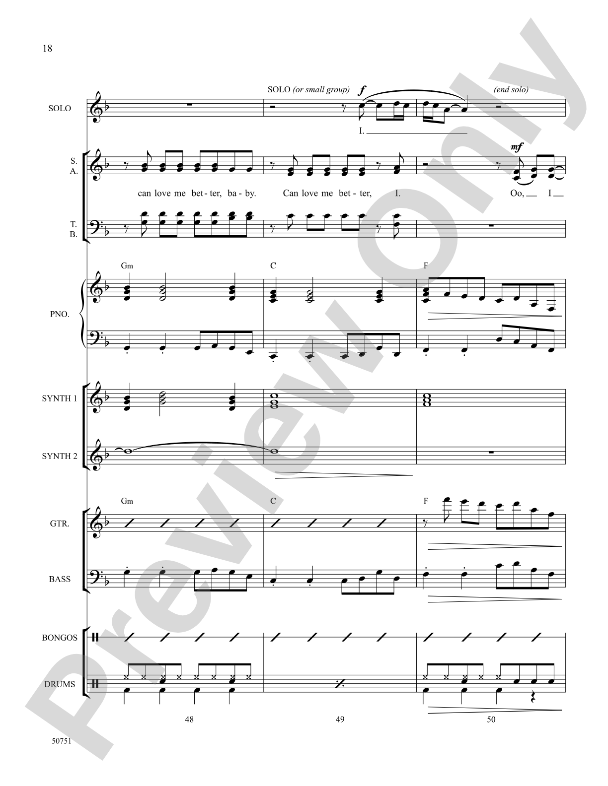 Flowers: Choral SoundPax