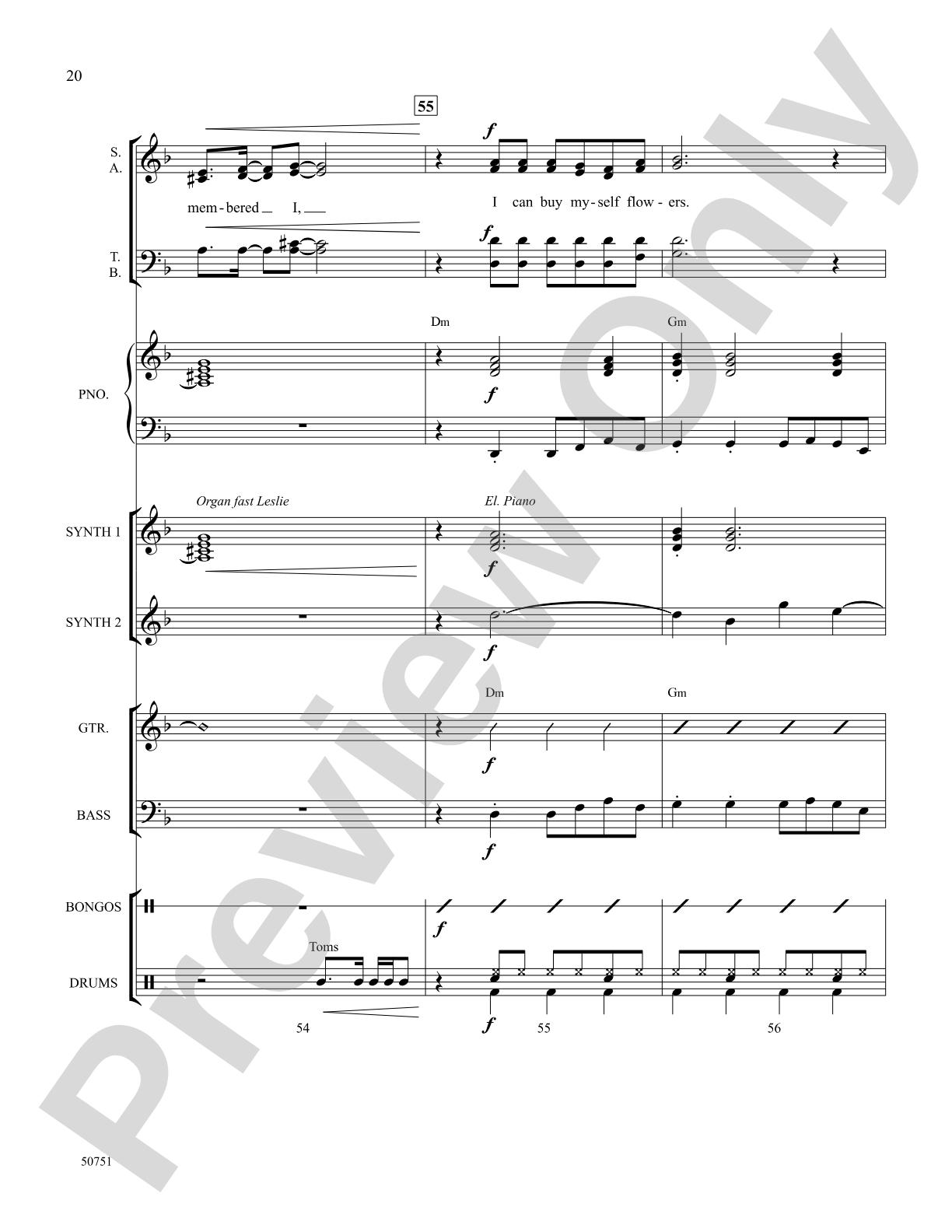 Flowers: Choral SoundPax