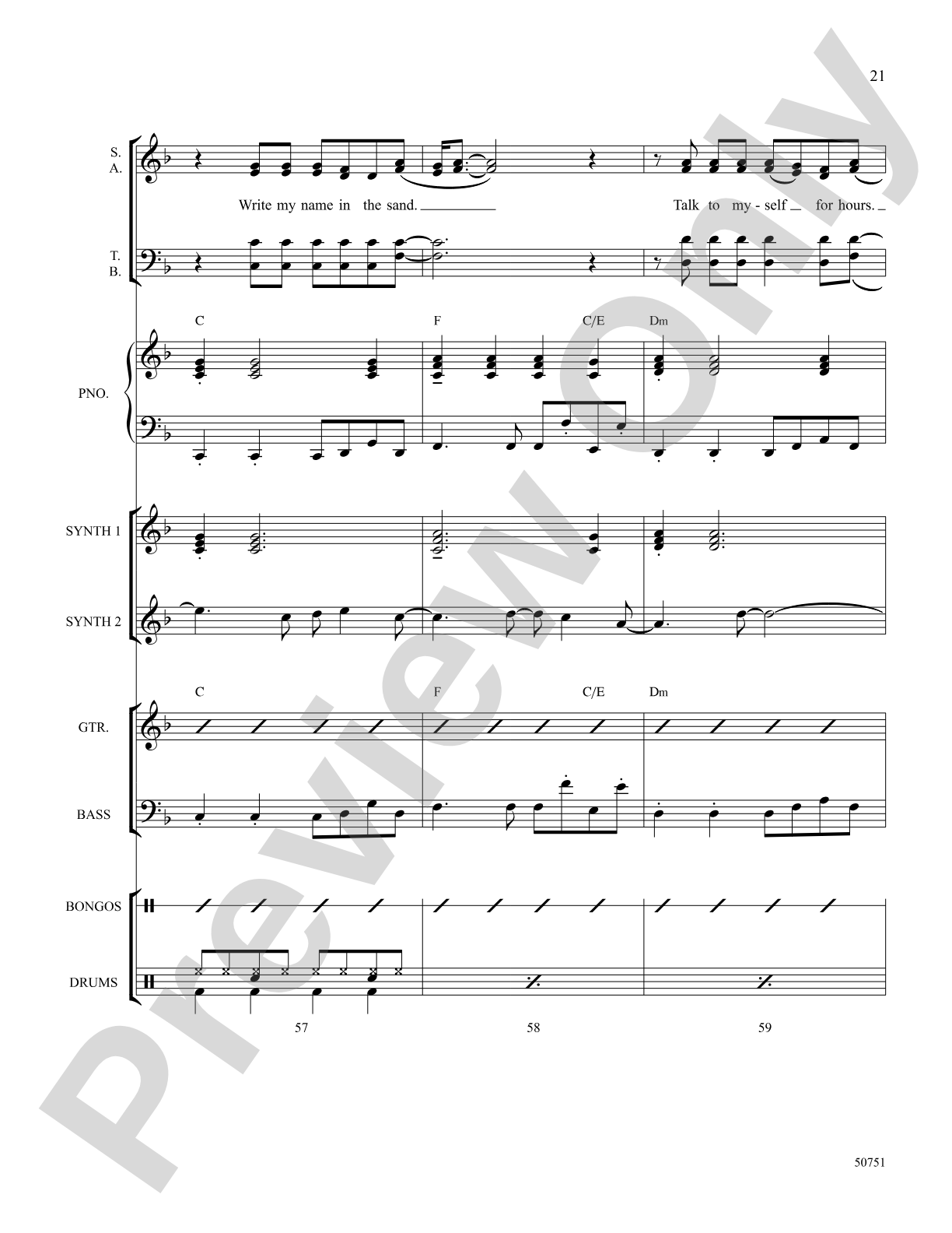 Flowers: Choral SoundPax