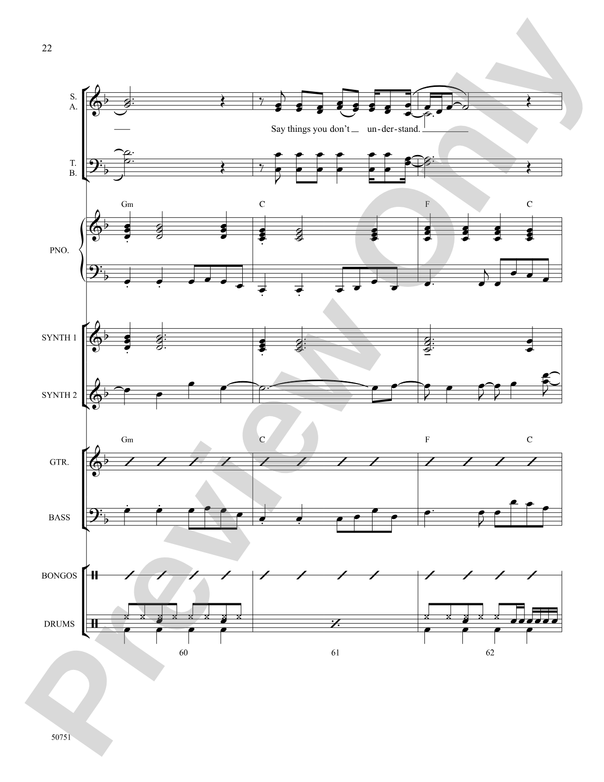 Flowers: Choral SoundPax