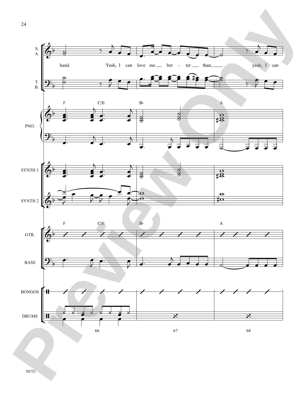 Flowers: Choral SoundPax