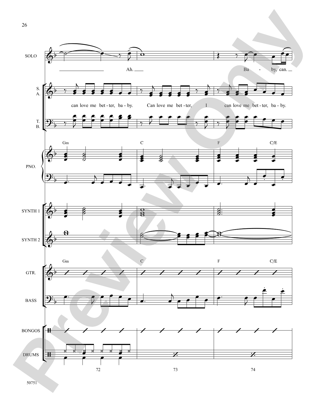 Flowers: Choral SoundPax