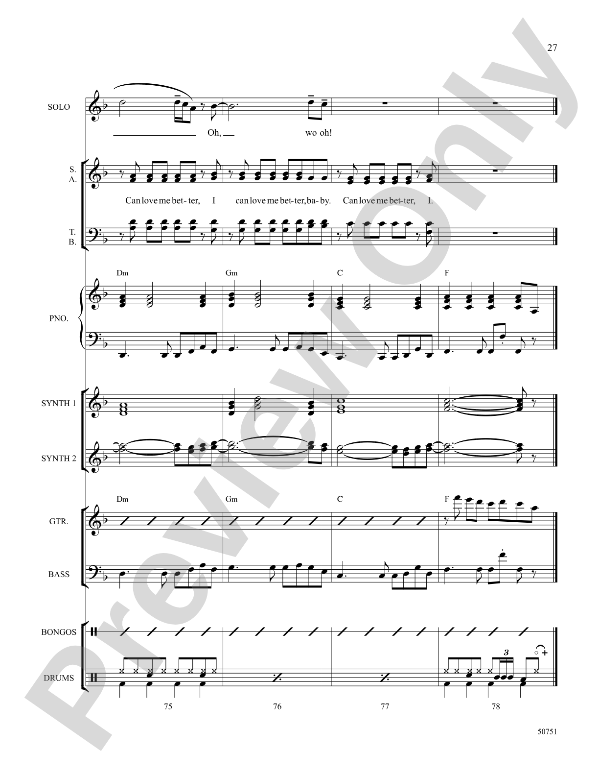 Flowers: Choral SoundPax