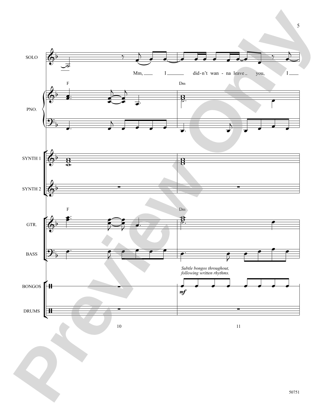 Flowers: Choral SoundPax