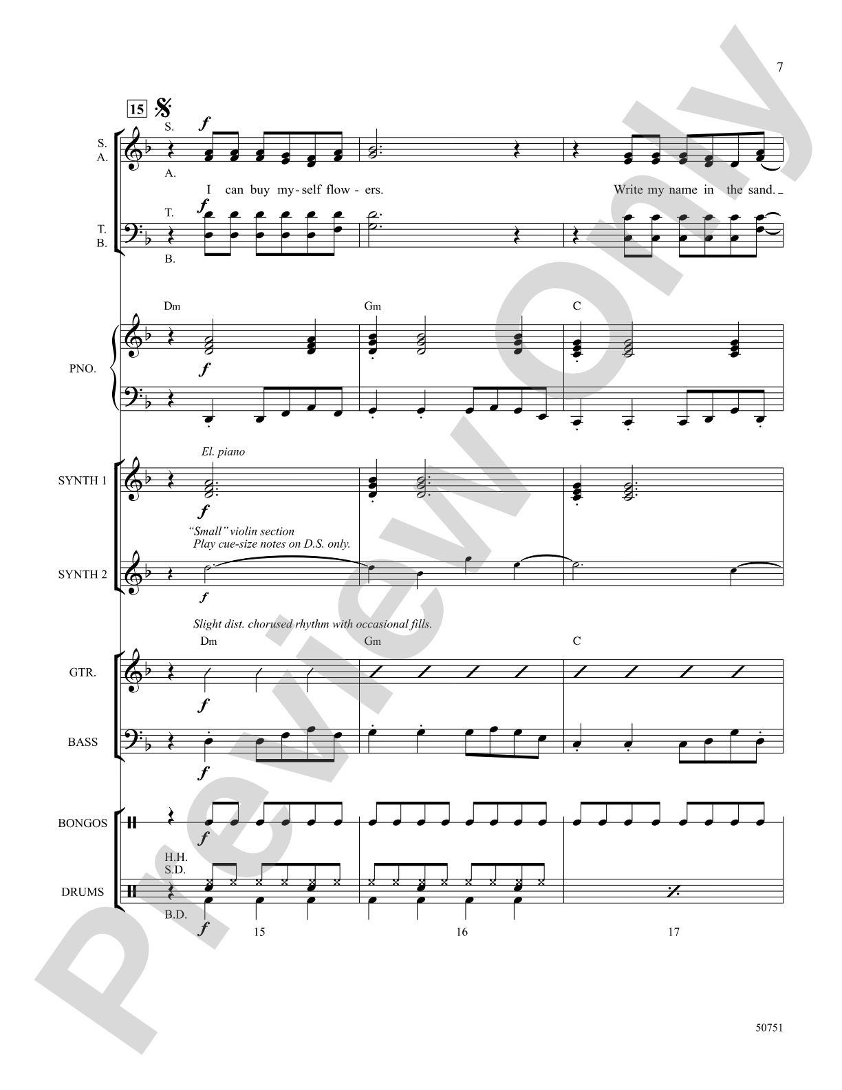 Flowers: Choral SoundPax