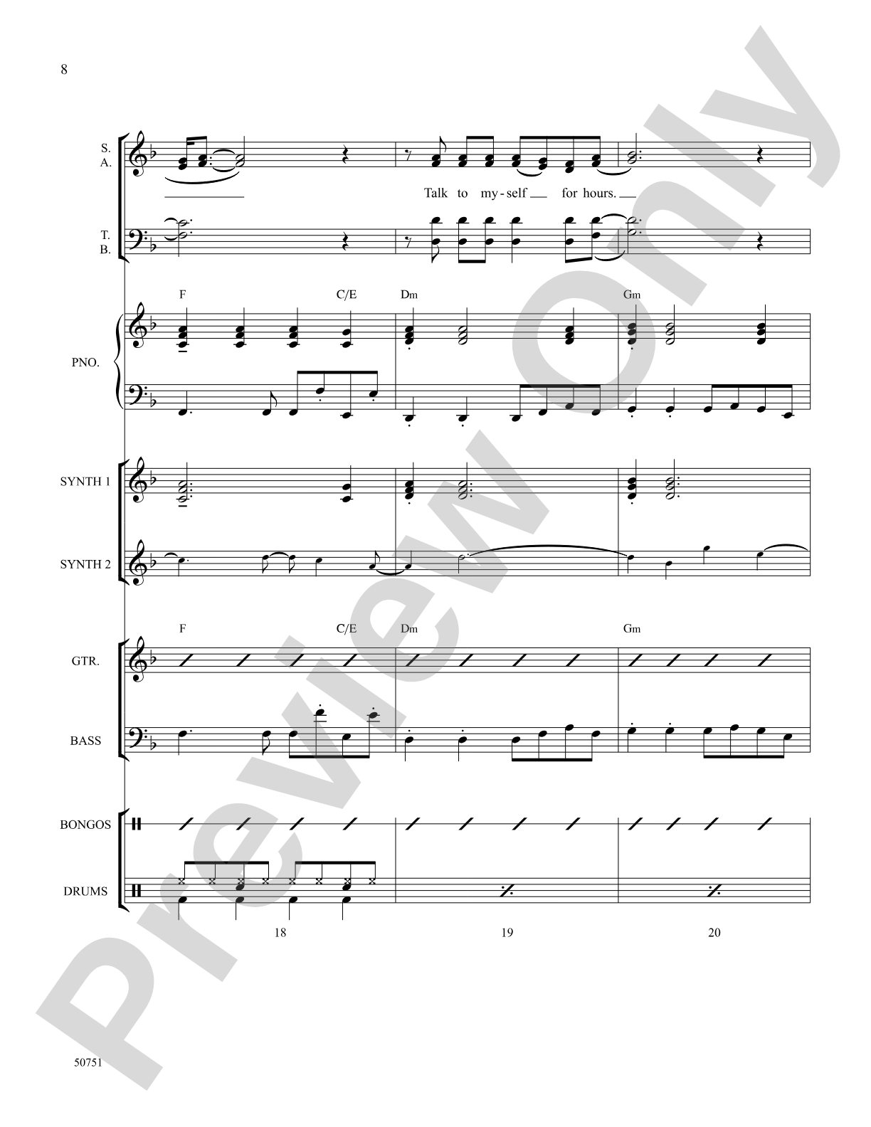 Flowers: Choral SoundPax