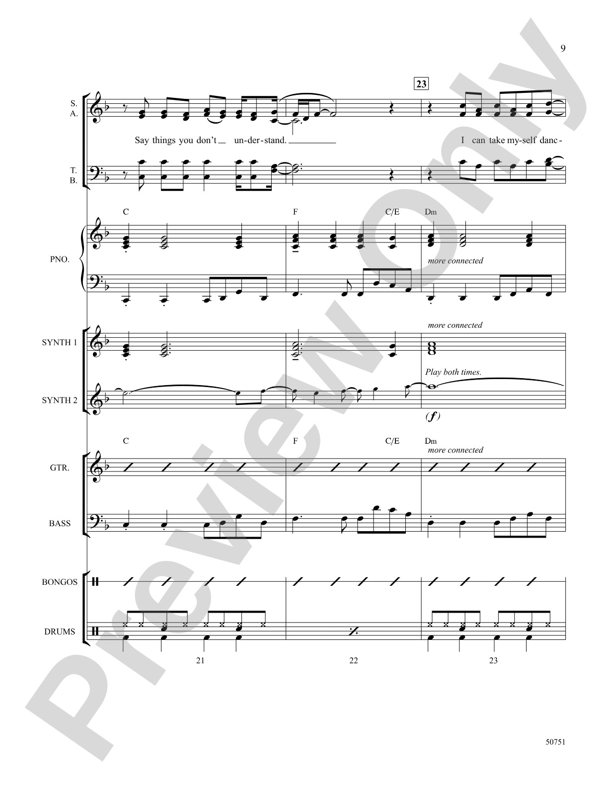 Flowers: Choral SoundPax