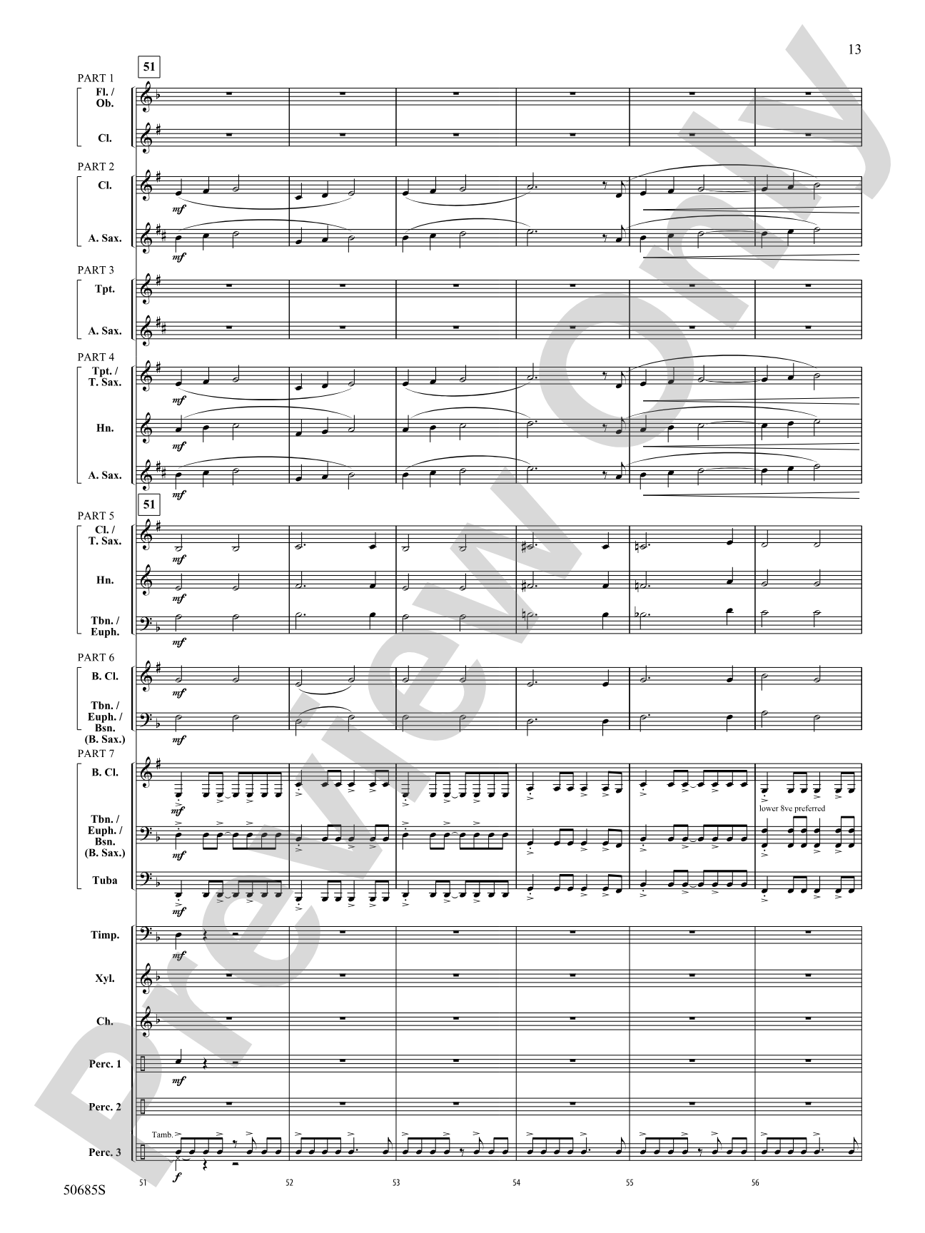 Forgotten Tales of the West: Concert Band Conductor Score & Parts - ColorFlex version