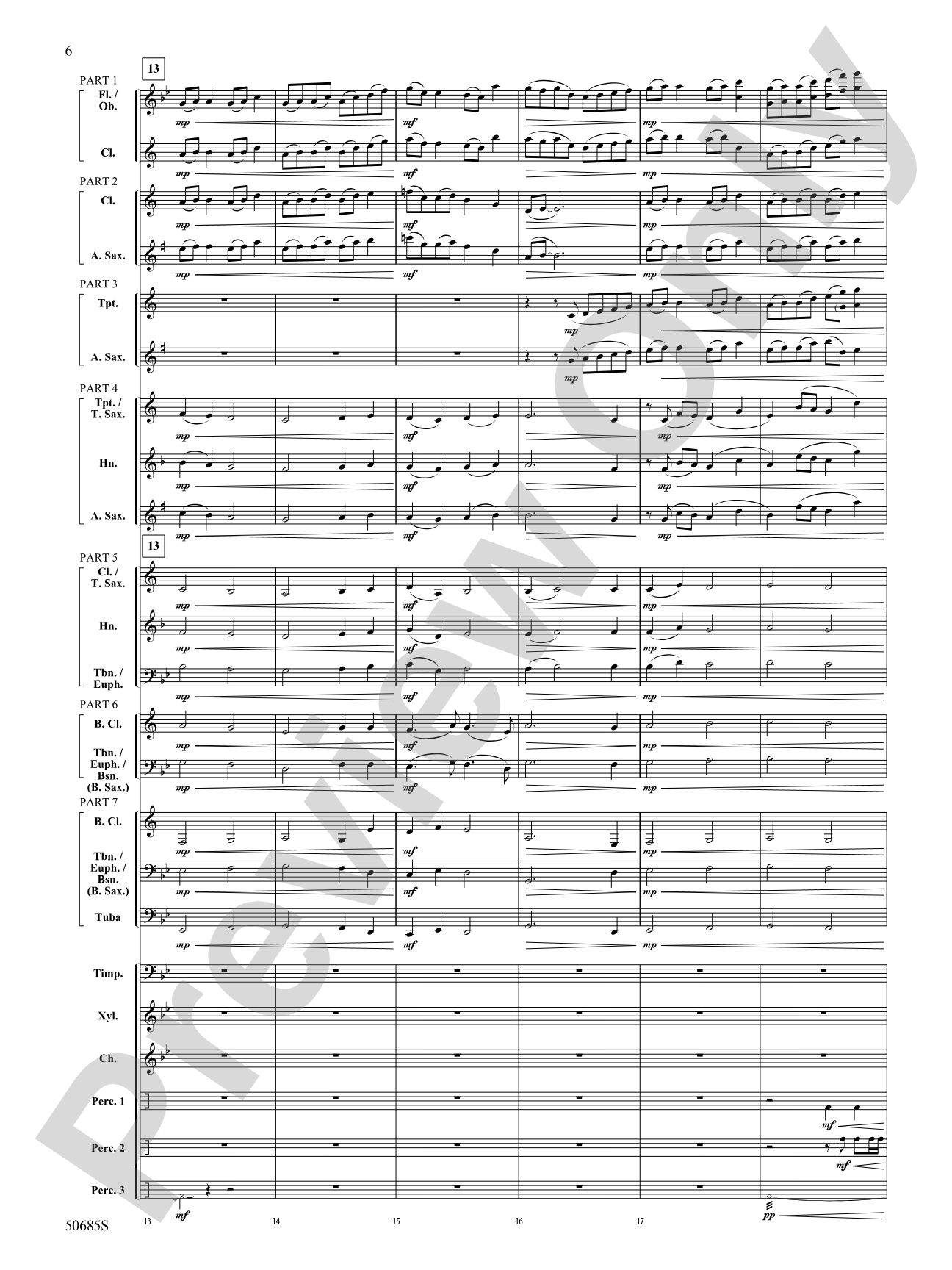 Forgotten Tales of the West: Concert Band Conductor Score & Parts - ColorFlex version