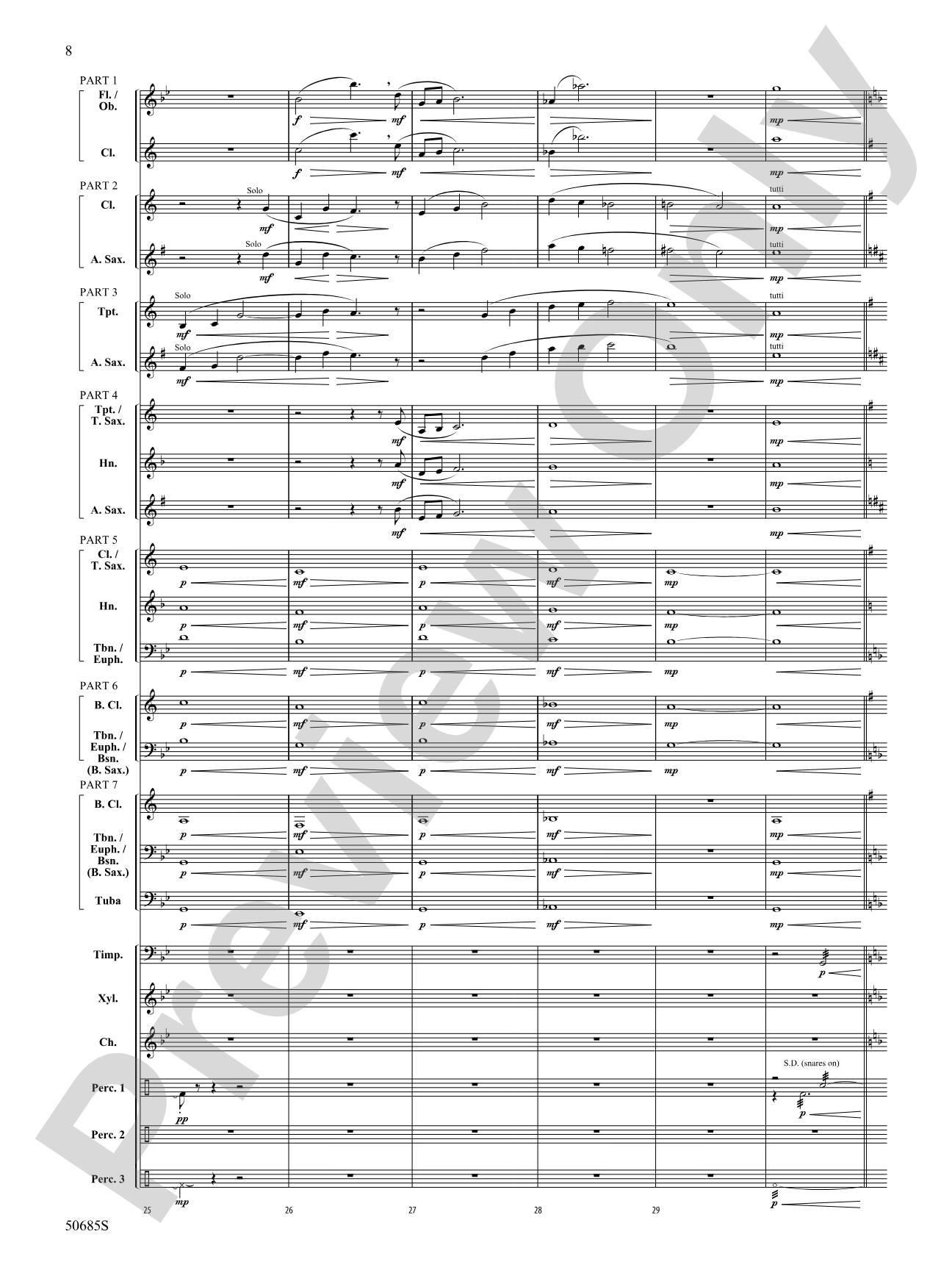 Forgotten Tales of the West: Concert Band Conductor Score & Parts - ColorFlex version