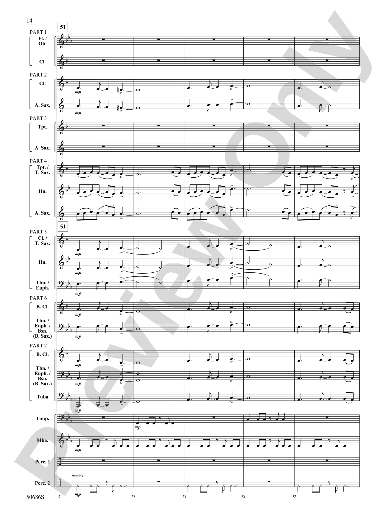 Tripwire: Concert Band Conductor Score & Parts - ColorFlex Version