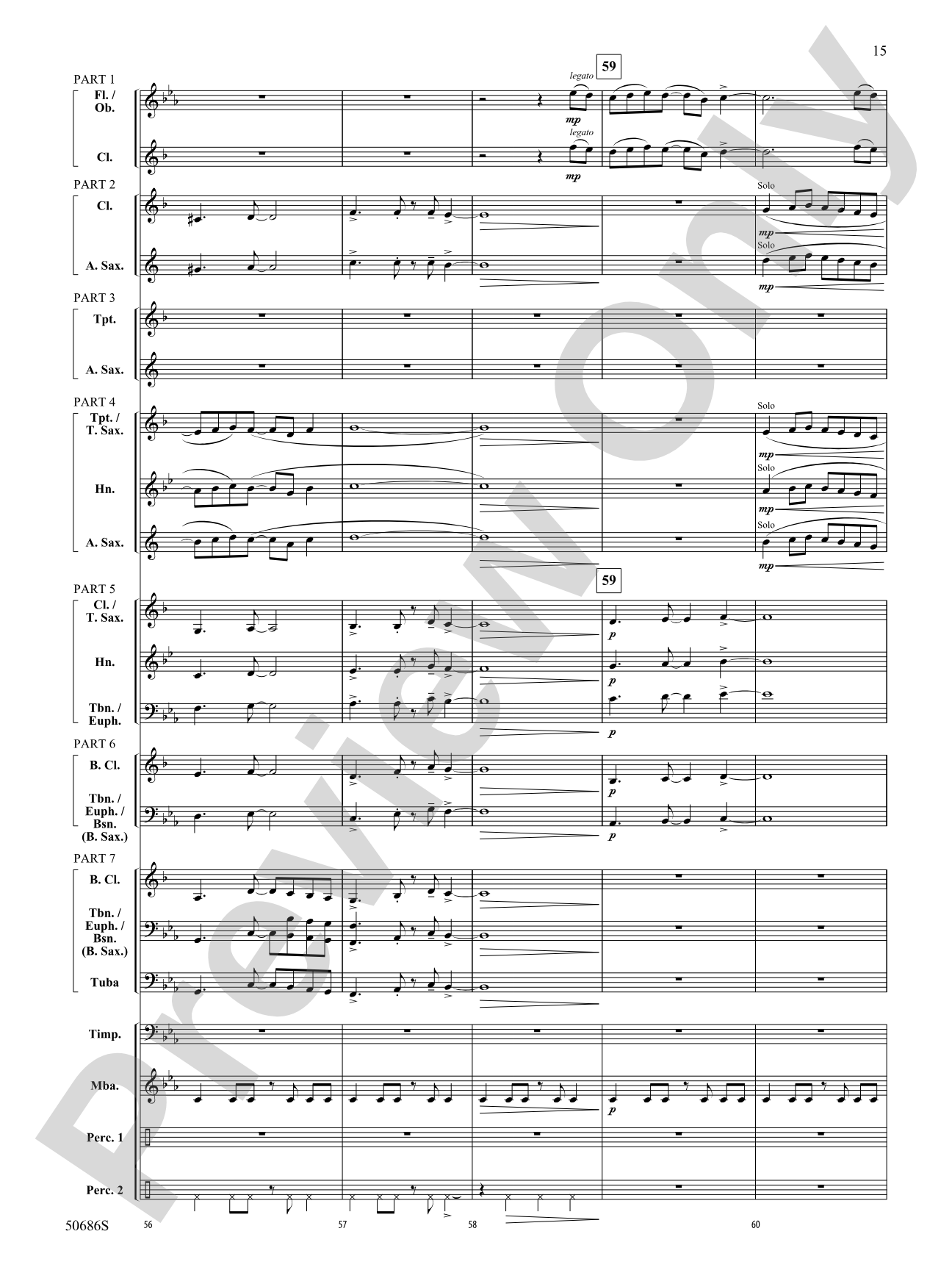 Tripwire: Concert Band Conductor Score & Parts - ColorFlex Version