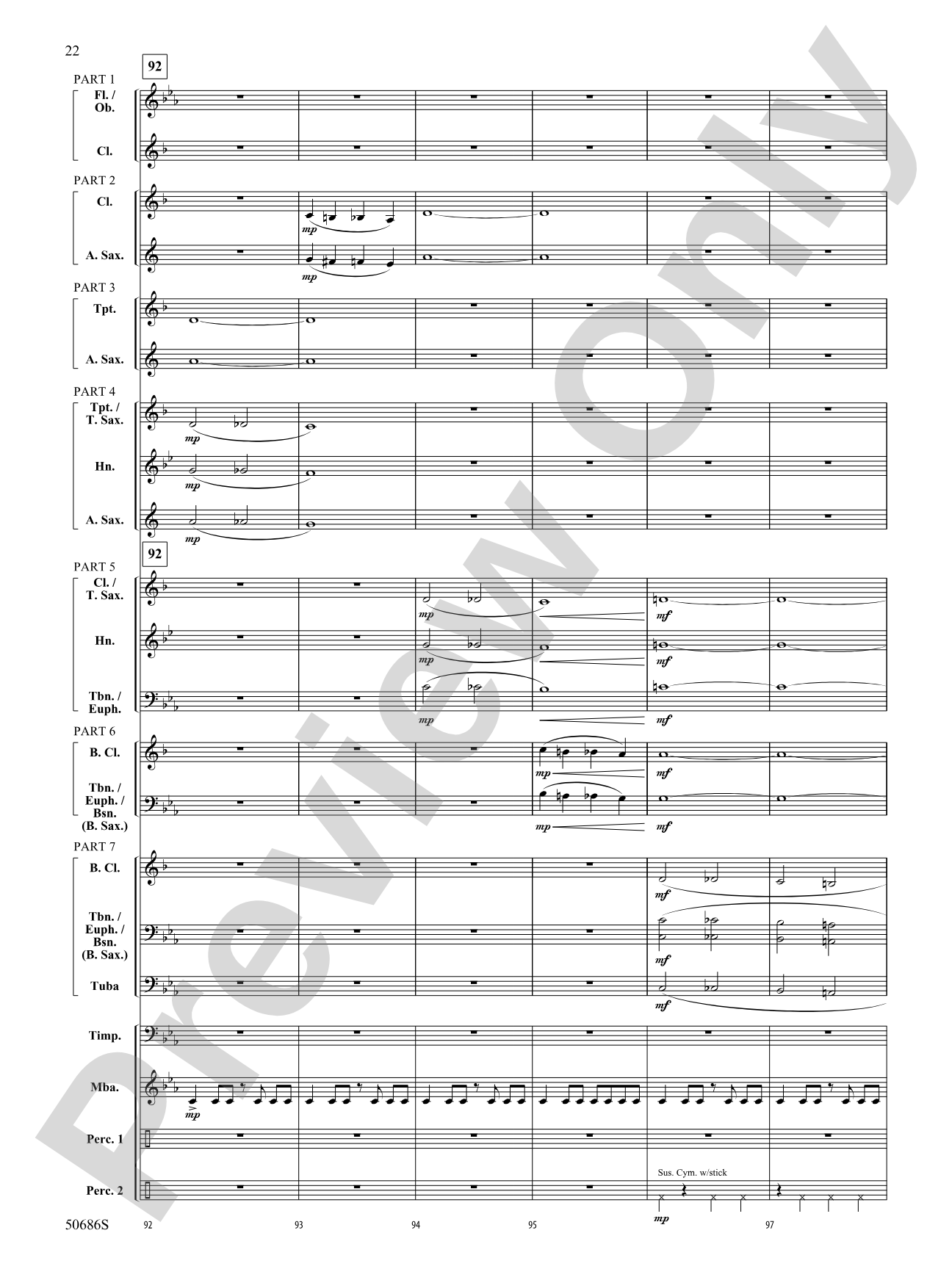 Tripwire: Concert Band Conductor Score & Parts - ColorFlex Version