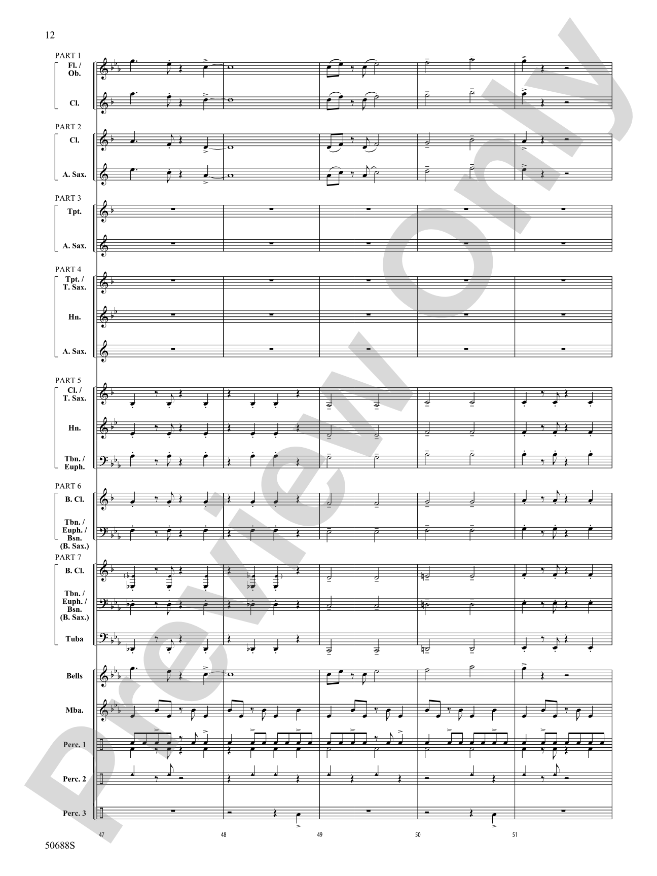The Country Club Stomp!: Concert Band Conductor Score & Parts - ColorFlex version
