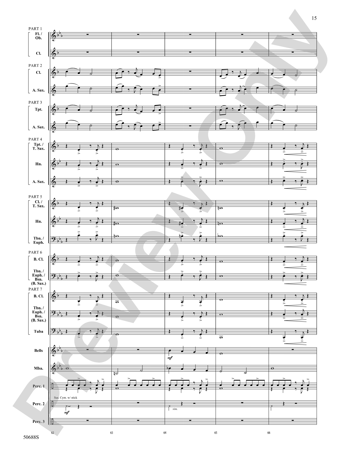 The Country Club Stomp!: Concert Band Conductor Score & Parts - ColorFlex version