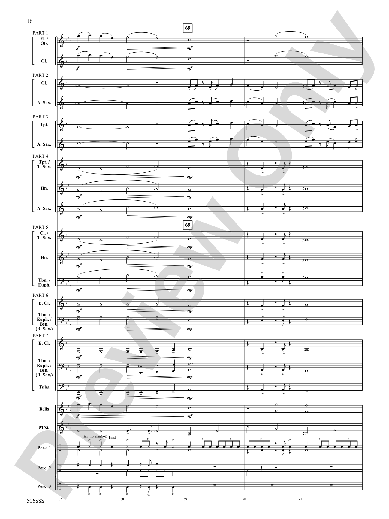 The Country Club Stomp!: Concert Band Conductor Score & Parts - ColorFlex version