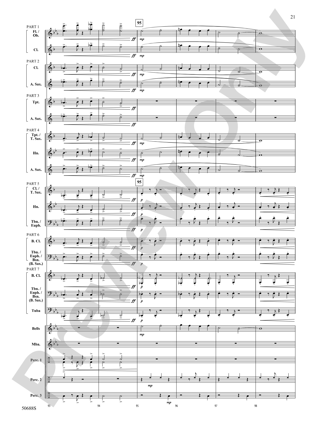 The Country Club Stomp!: Concert Band Conductor Score & Parts - ColorFlex version